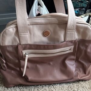 Lululemon Athletica Two-Tone Pink Tote
